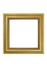 Κορνίζα ξύλινη 3,5 εκ. κλασσική χρυσή 185-000-001
